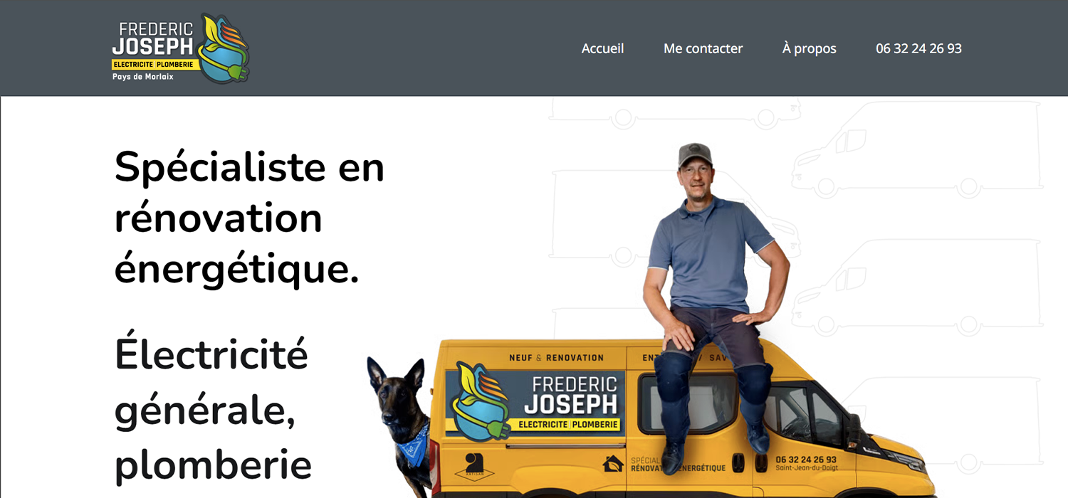site web frédéric joseph